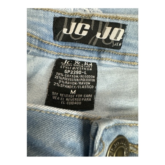 JC JQ hi rise distressed festival fringe denim pants - Picture 7 of 7
